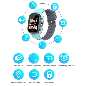 Kids Smart Watch Children Phone Watch Waterproof Positioning Touch Screen Anti-Lost Student Smart Watch Compatible IOS & Android
Kids Smart Watch Children Phone Watch Waterproof Positioning Touch Screen Anti-Lost Student Smart Watch Compatible IOS & Android