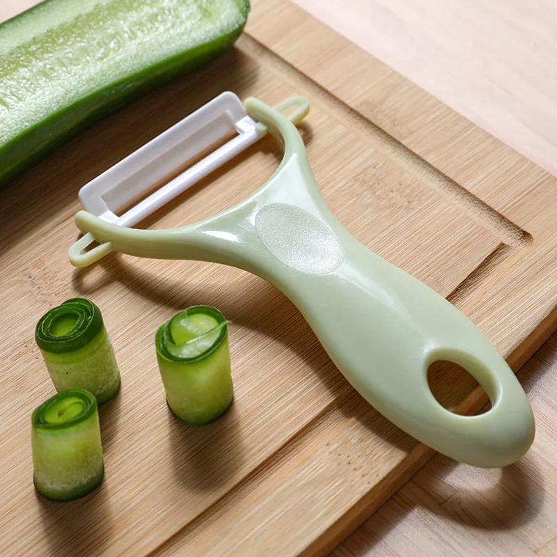 1Pc Ceramic Peeler Potato Peeler Slicer Vegetable Peeler Paring Knife Cutter Fruit Vegetable Tools Kitchen Product Accessories
1Pc Ceramic Peeler Potato Peeler Slicer Vegetable Peeler Paring Knife Cutter Fruit Vegetable Tools Kitchen Product Accessories
