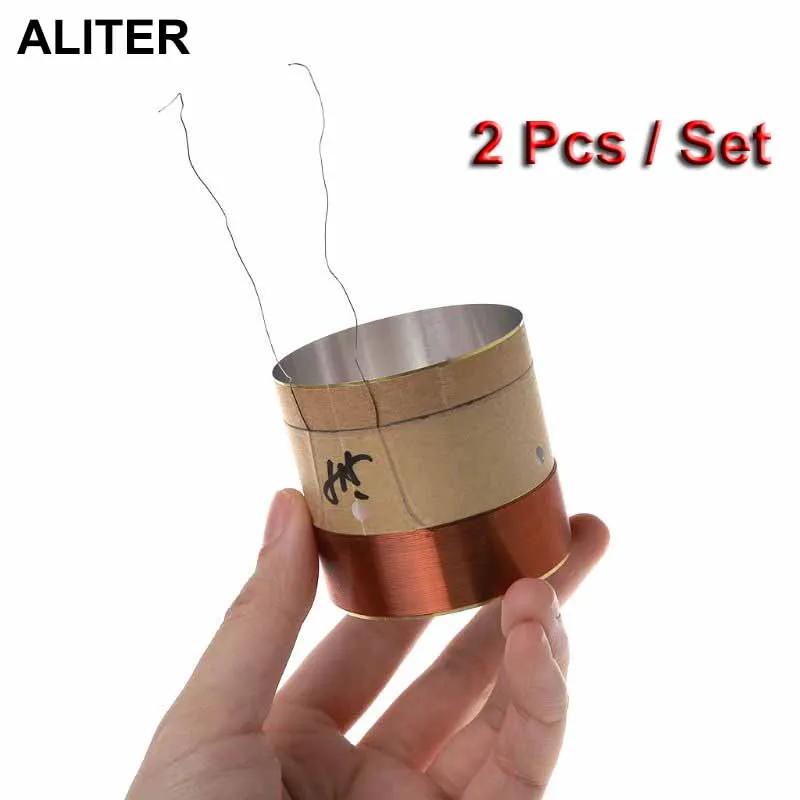 2Pcs 51.5 Core Woofer Voice Bass Coil ASV White Aluminum for 10" 12" 15" Subwoofer Woofer Sound Speaker DIY Repair Accessories
2Pcs 51.5 Core Woofer Voice Bass Coil ASV White Aluminum for 10" 12" 15" Subwoofer Woofer Sound Speaker DIY Repair Accessories