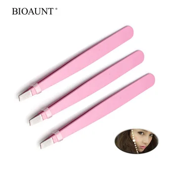 BIOAUNT 1pc Women's Eyebrow Tweezers Stainless Steel Eye Brow Tweezer Lashes Curler Nasal Hair Removals Top Quality Makeup Tools
BIOAUNT 1pc Women's Eyebrow Tweezers Stainless Steel Eye Brow Tweezer Lashes Curler Nasal Hair Removals Top Quality Makeup Tools