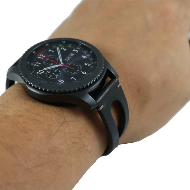 2017 Hot Sale New Fashion Replacement Leather Wristband Band Strap Bracelet For Samsung Gear S3 BW
2017 Hot Sale New Fashion Replacement Leather Wristband Band Strap Bracelet For Samsung Gear S3 BW