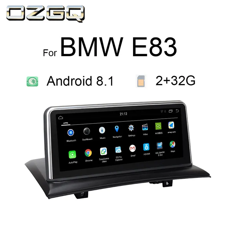 OZGQ Android 8.1 System IPS Screen Car GPS Navigation Multimedia Radio PlayerFor 2004-2009 BMW X3 Series E83 With WIFi Bluetooth
OZGQ Android 8.1 System IPS Screen Car GPS Navigation Multimedia Radio PlayerFor 2004-2009 BMW X3 Series E83 With WIFi Bluetooth