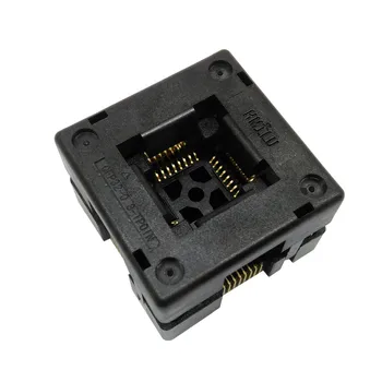 QFP32 TQFP32 LQFP32 Burn in Socket IC51-0324-1498 Pin Pitch 0.8mm IC Body Size 7x7mm Test Socket Adapter
QFP32 TQFP32 LQFP32 Burn in Socket IC51-0324-1498 Pin Pitch 0.8mm IC Body Size 7x7mm Test Socket Adapter