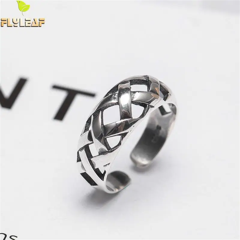 Flyleaf X-shaped Cross Hollow Rings For Women real 925 Sterling Silver High Quality Fine Jewelry Femme Open Ring vintage
Flyleaf X-shaped Cross Hollow Rings For Women real 925 Sterling Silver High Quality Fine Jewelry Femme Open Ring vintage