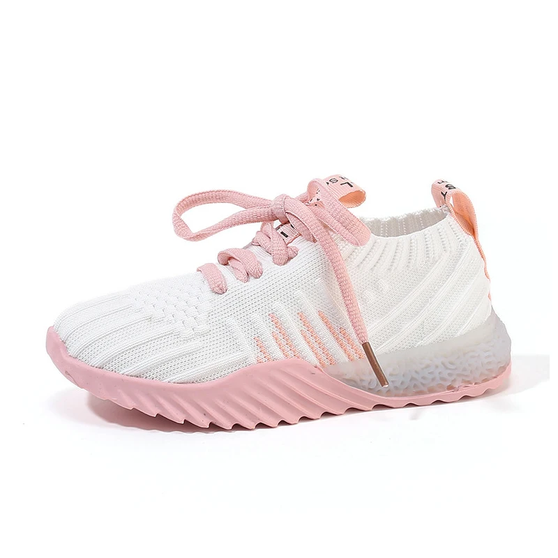 Girl Sport Kids Shoes Knitted Trainers Breathable Running Shoes Boys Kids Fashion Sneakers High Quality Tennis Shoes For Girls
Girl Sport Kids Shoes Knitted Trainers Breathable Running Shoes Boys Kids Fashion Sneakers High Quality Tennis Shoes For Girls