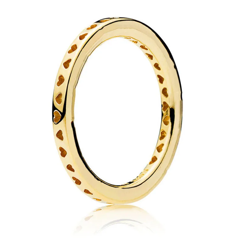 Fashion 100% 925 Sterling Silver Shine Gold Signature Hearts Ring Women Engagement Wedding Ring Fine Europe Jewelry Original
Fashion 100% 925 Sterling Silver Shine Gold Signature Hearts Ring Women Engagement Wedding Ring Fine Europe Jewelry Original