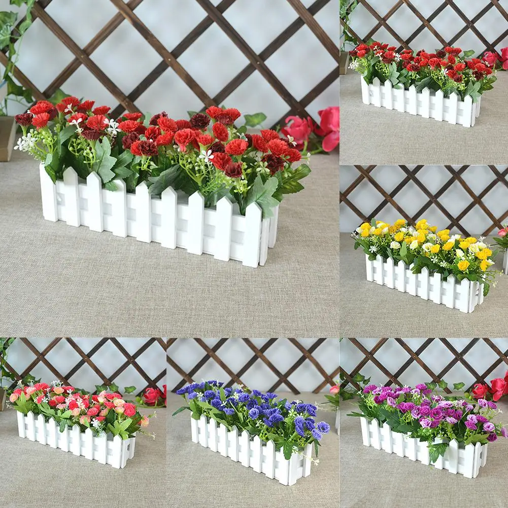 1 Bouquet Carnation Artificial Flower Wooden Fence DIY Stage Party Holiday Decor Set
1 Bouquet Carnation Artificial Flower Wooden Fence DIY Stage Party Holiday Decor Set
