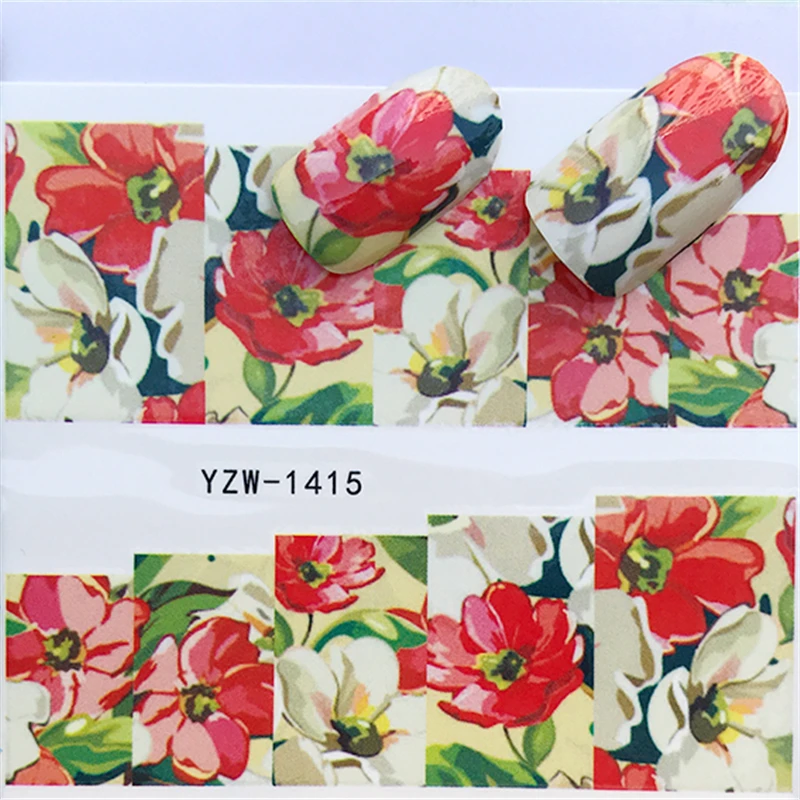 1 Sheet Rose Styles Nail Art Stickers Decals Colorful Full Tips Designed Fingernail Flower Tips Decoration
1 Sheet Rose Styles Nail Art Stickers Decals Colorful Full Tips Designed Fingernail Flower Tips Decoration