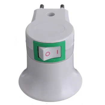 1pc/5pcs Lamp Base E27 LED Light Male Socket Type Plug Adapter Converter For Bulb Lamp Holder With ON/OFF Button
1pc/5pcs Lamp Base E27 LED Light Male Socket Type Plug Adapter Converter For Bulb Lamp Holder With ON/OFF Button