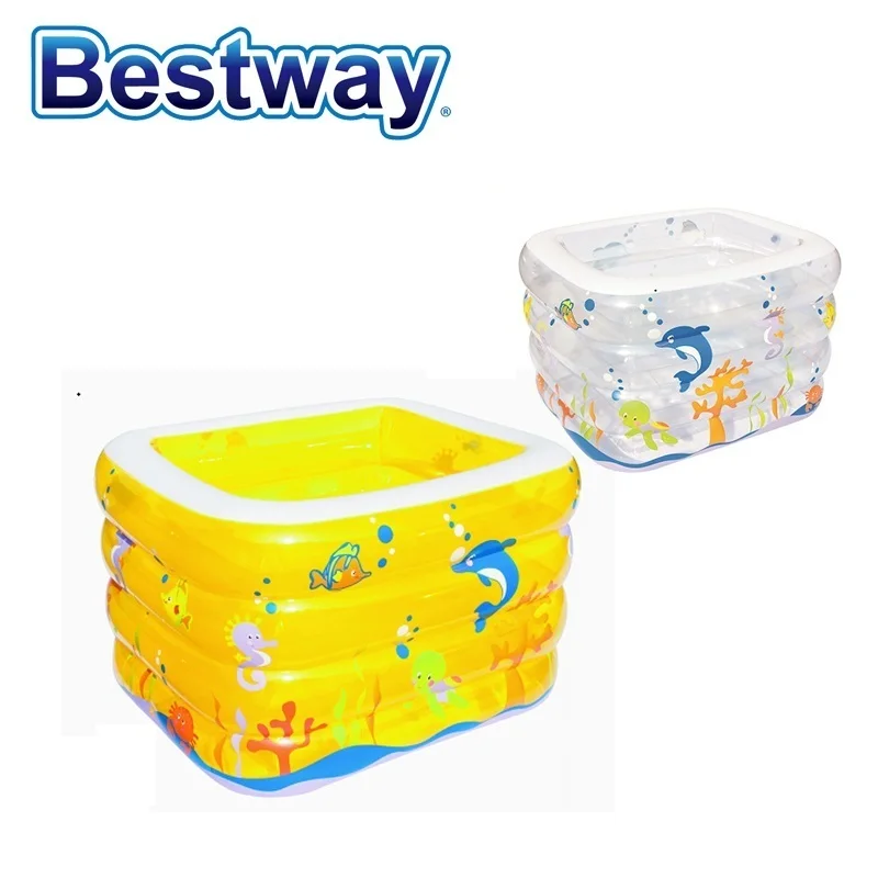 13455 Bestway Four-ring Baby Tub 120x105x75cm Rectangular Printing Baby Play Pool Inflatable 380L Baby Paddling Pool Ball Pool
13455 Bestway Four-ring Baby Tub 120x105x75cm Rectangular Printing Baby Play Pool Inflatable 380L Baby Paddling Pool Ball Pool