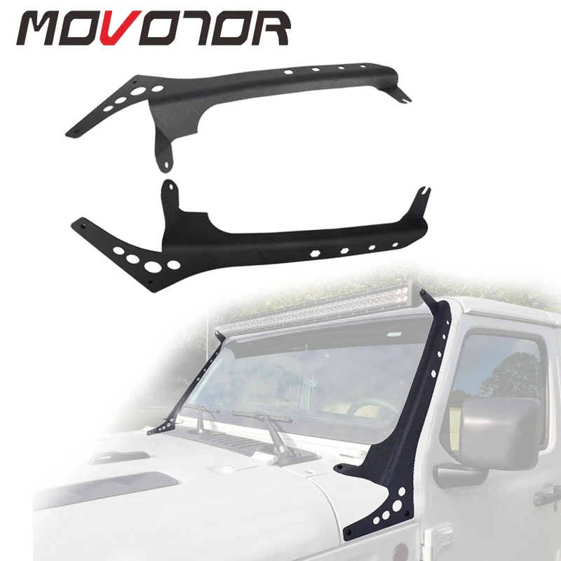 JL Windshield 52 inch Led Bar Mounting Bracket for Jeep Wrangler 2018+ JL Models
JL Windshield 52 inch Led Bar Mounting Bracket for Jeep Wrangler 2018+ JL Models