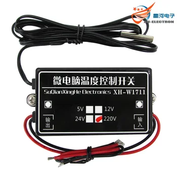 XH-W1711 Cool Heat Temperature Controller 12V Microcomputer -15~70 Degree Celsius Adjustable Switch MCU Digital Thermostat
XH-W1711 Cool Heat Temperature Controller 12V Microcomputer -15~70 Degree Celsius Adjustable Switch MCU Digital Thermostat