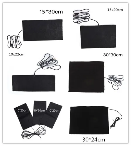 USB Warm Paste Pads Fast-Heating Carbon Fiber Heating Pad Safe Portable Heating Warmer Pad for Cloth Vest Jacket shoes socks
USB Warm Paste Pads Fast-Heating Carbon Fiber Heating Pad Safe Portable Heating Warmer Pad for Cloth Vest Jacket shoes socks