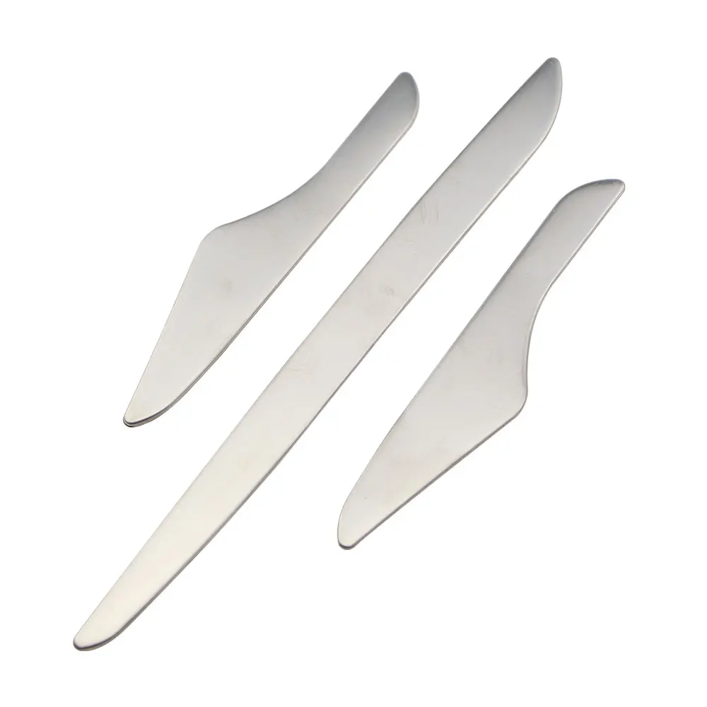 Jameo Auto 3pcs/set Car Stainless Steel Seat Adjustment Paillette Stickers for Peugeot 2008 2014 - 2017 Inner Accessories | Автомобили и