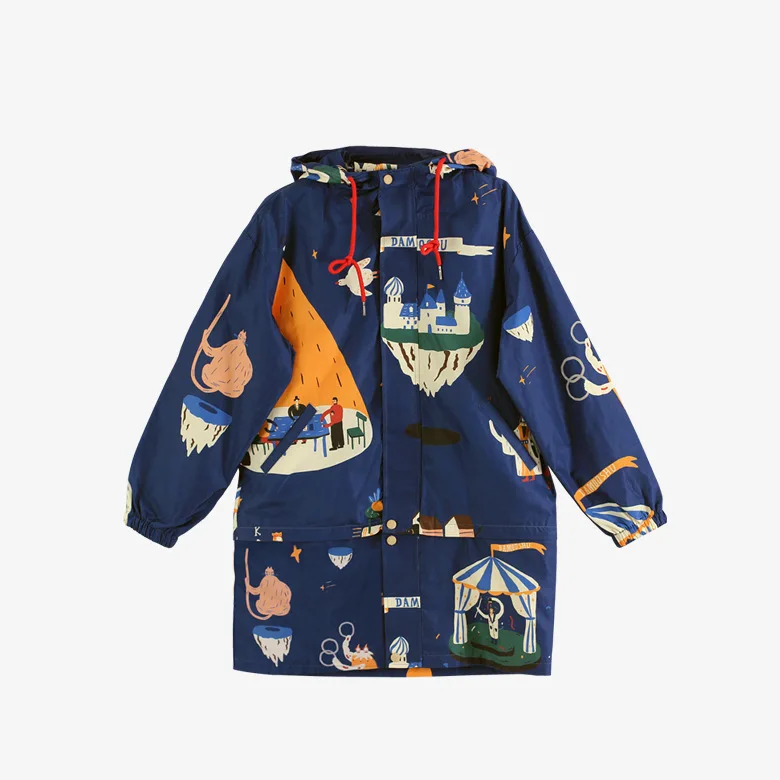 Antumn Winter New Women Trench Jackets Korean Playful Windbreaker Hooded Outwear Original Loose Long Coat
Antumn Winter New Women Trench Jackets Korean Playful Windbreaker Hooded Outwear Original Loose Long Coat