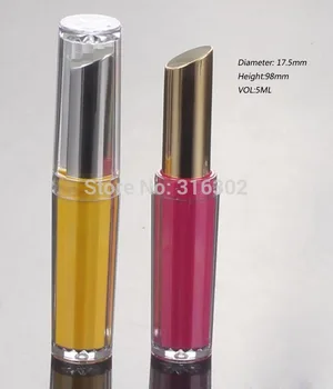 High Quality 5ML Empty UV Yellow Red Lip stick Tube, 5cc Empty Refillable Lip Balm Tube 12pcs
High Quality 5ML Empty UV Yellow Red Lip stick Tube, 5cc Empty Refillable Lip Balm Tube 12pcs