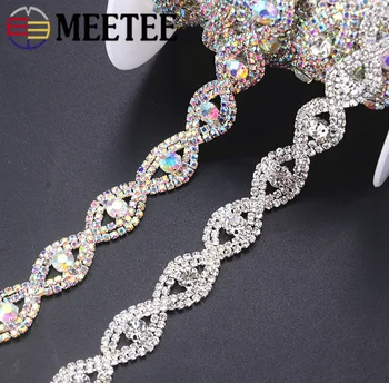 1Yard(0.9m) Rhinestones Lace Trim Sew-on Crystal Chain Lace Ribbon Tape Wedding Dress Headdress Party Home Decor DIY Accessories
1Yard(0.9m) Rhinestones Lace Trim Sew-on Crystal Chain Lace Ribbon Tape Wedding Dress Headdress Party Home Decor DIY Accessories