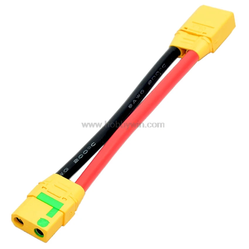 XT90-S Anti-Spark plug wire extension cable RC Model Vehicle Aircraft Motor Esc Battery wire connector adapter
XT90-S Anti-Spark plug wire extension cable RC Model Vehicle Aircraft Motor Esc Battery wire connector adapter