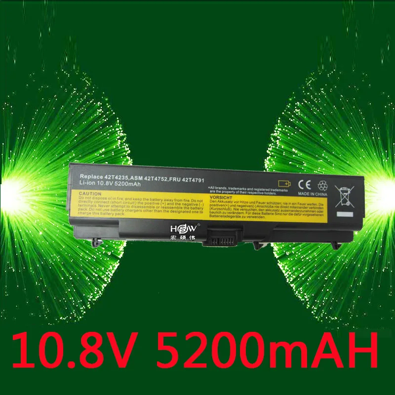 HSW Laptop Battery For Lenovo ThinkPad E40 E50 L410 L412 L420 L421 L510 L512 L520 SL410 SL410k SL510 T410 T410i T420 T510 T520
HSW Laptop Battery For Lenovo ThinkPad E40 E50 L410 L412 L420 L421 L510 L512 L520 SL410 SL410k SL510 T410 T410i T420 T510 T520