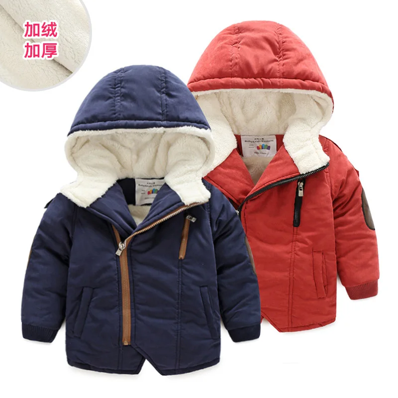 2019 Cold Winter 2-7 8 9 11 12 Years Teenage Wadded Cotton Padded Thickening Plus Velvet Patchwork Kids Baby Boys Hooded Jacket
2019 Cold Winter 2-7 8 9 11 12 Years Teenage Wadded Cotton Padded Thickening Plus Velvet Patchwork Kids Baby Boys Hooded Jacket