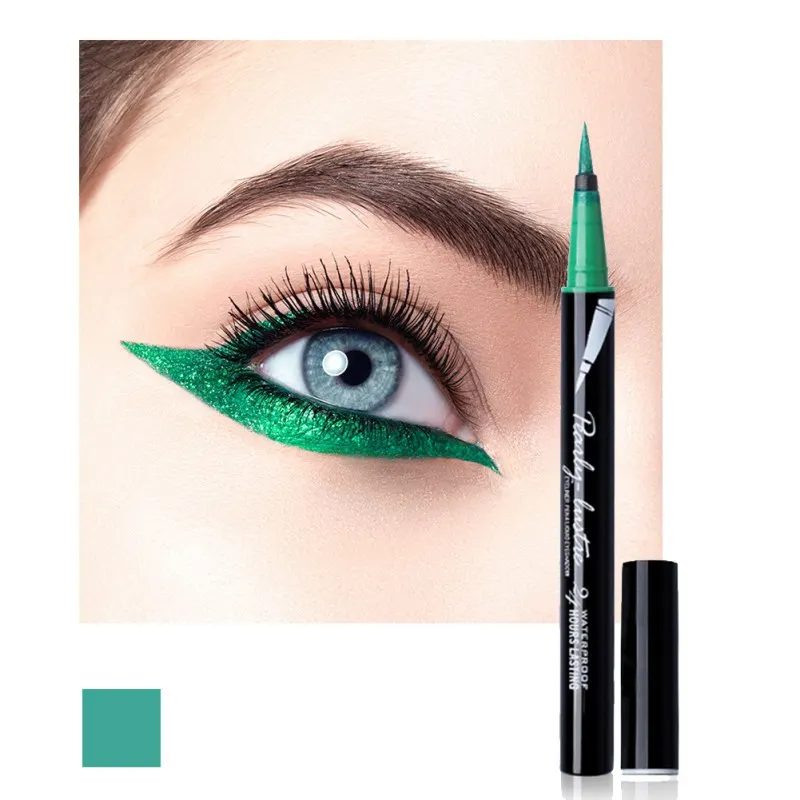 Waterproof 8 Colors Blue Green Liquid Eyeliner Maquiagem Easy To Wear Quick-dry Eyeliner Pencil Eyes Beauty Makeup
Waterproof 8 Colors Blue Green Liquid Eyeliner Maquiagem Easy To Wear Quick-dry Eyeliner Pencil Eyes Beauty Makeup