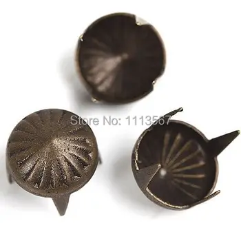 500pc Antique Bronze 4 Studs Prong Umbrella Spot Nailhead 7-8mm Crafting Garment Sewing On T-shirts,Leather,Clothing K41
500pc Antique Bronze 4 Studs Prong Umbrella Spot Nailhead 7-8mm Crafting Garment Sewing On T-shirts,Leather,Clothing K41