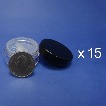 15 Pcs Made in Taiwan 10g Travel Size Sifter Loose Powder Plastic Jar with Rotating Sifter & Black Lid (AY81(10)RSST-C=15pcs)
15 Pcs Made in Taiwan 10g Travel Size Sifter Loose Powder Plastic Jar with Rotating Sifter & Black Lid (AY81(10)RSST-C=15pcs)