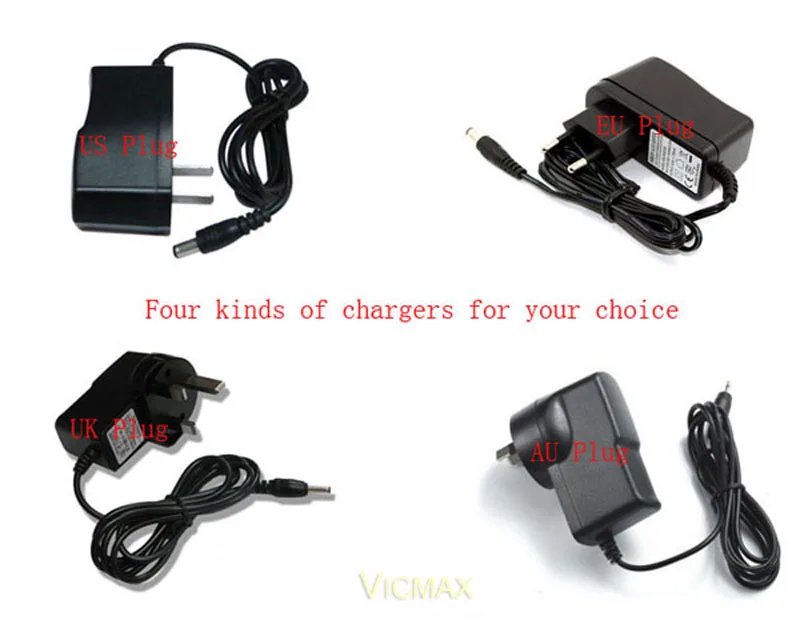 Vicmax ЕС Plug Адаптеры питания AC DC Зарядное устройство 8.4 В 1A для Li-на батареи | Лампы и