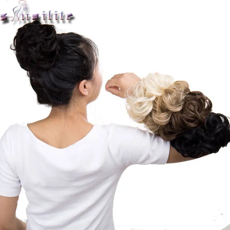 S-noilite Synthetic Hair Chignon Donut Black Brown 50g Hair Bun Pad Chignon Elastic Hair Rope Rubber Band Hair Extension
S-noilite Synthetic Hair Chignon Donut Black Brown 50g Hair Bun Pad Chignon Elastic Hair Rope Rubber Band Hair Extension