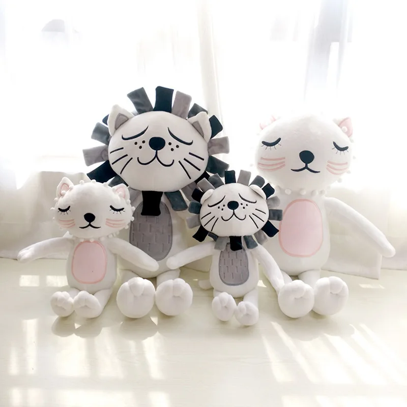 40cm Kawaii Cat Lion Plush Dolls Toys For Kids Room Decor Animals Stuffed Plush Doll Toys Kids Soft Baby Appease Christmas Gifts
40cm Kawaii Cat Lion Plush Dolls Toys For Kids Room Decor Animals Stuffed Plush Doll Toys Kids Soft Baby Appease Christmas Gifts