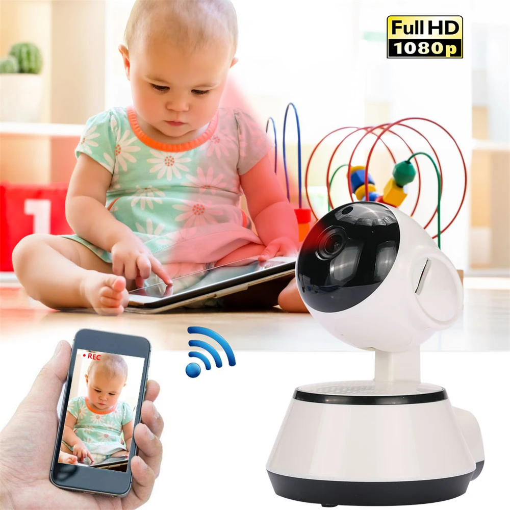 Home Security IP Camera Wireless Smart WiFi Camera WI-FI Audio Record Surveillance Baby Monitor 720P HD Mini CCTV Camera V380
Home Security IP Camera Wireless Smart WiFi Camera WI-FI Audio Record Surveillance Baby Monitor 720P HD Mini CCTV Camera V380