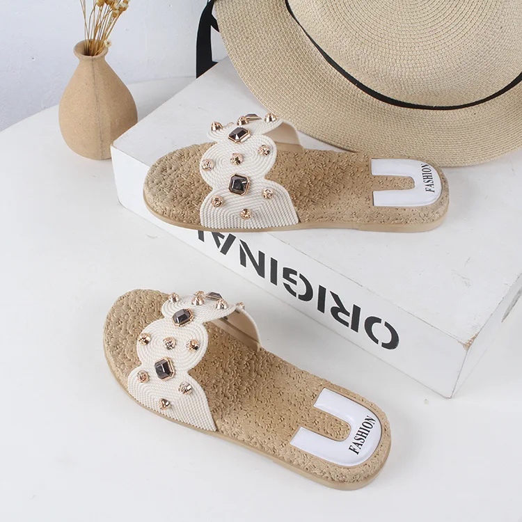 EABXZ Women Bow Summer Sandals Slipper Indoor Outdoor Flip-flops Beach Shoes New Female Casual flower Slipper chanclas mujer
EABXZ Women Bow Summer Sandals Slipper Indoor Outdoor Flip-flops Beach Shoes New Female Casual flower Slipper chanclas mujer