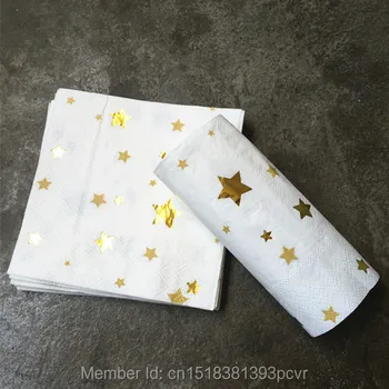 Free Shipping 240pcs Gold Foil Star Paper Napkins Cocktail Napkins for Baby Shower Wedding Celebration Anniversary Party Decor
Free Shipping 240pcs Gold Foil Star Paper Napkins Cocktail Napkins for Baby Shower Wedding Celebration Anniversary Party Decor
