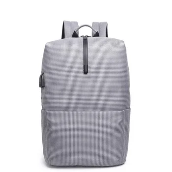 WILIAMGANU Men Backpack USB Charge Fashion Lattice Backpack Men 2019 Travel Designer Teenagers Large Laptop School Bag Backpack
WILIAMGANU Men Backpack USB Charge Fashion Lattice Backpack Men 2019 Travel Designer Teenagers Large Laptop School Bag Backpack