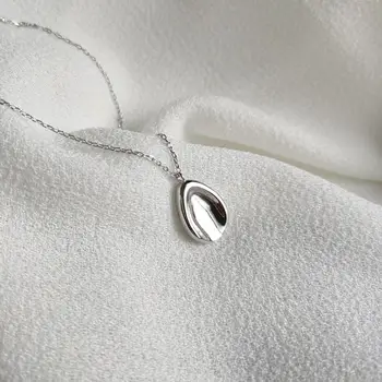 Authentic 925 Sterling silver Irregular Geometric Pendant Necklace JEWELRY TLX401
Authentic 925 Sterling silver Irregular Geometric Pendant Necklace JEWELRY TLX401