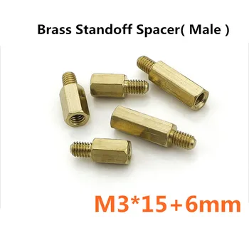 New Best Promotion 500pcs/lot Brass Standoff Spacer M3 x 15 Male +6mm Long Lasting High Quality
New Best Promotion 500pcs/lot Brass Standoff Spacer M3 x 15 Male +6mm Long Lasting High Quality