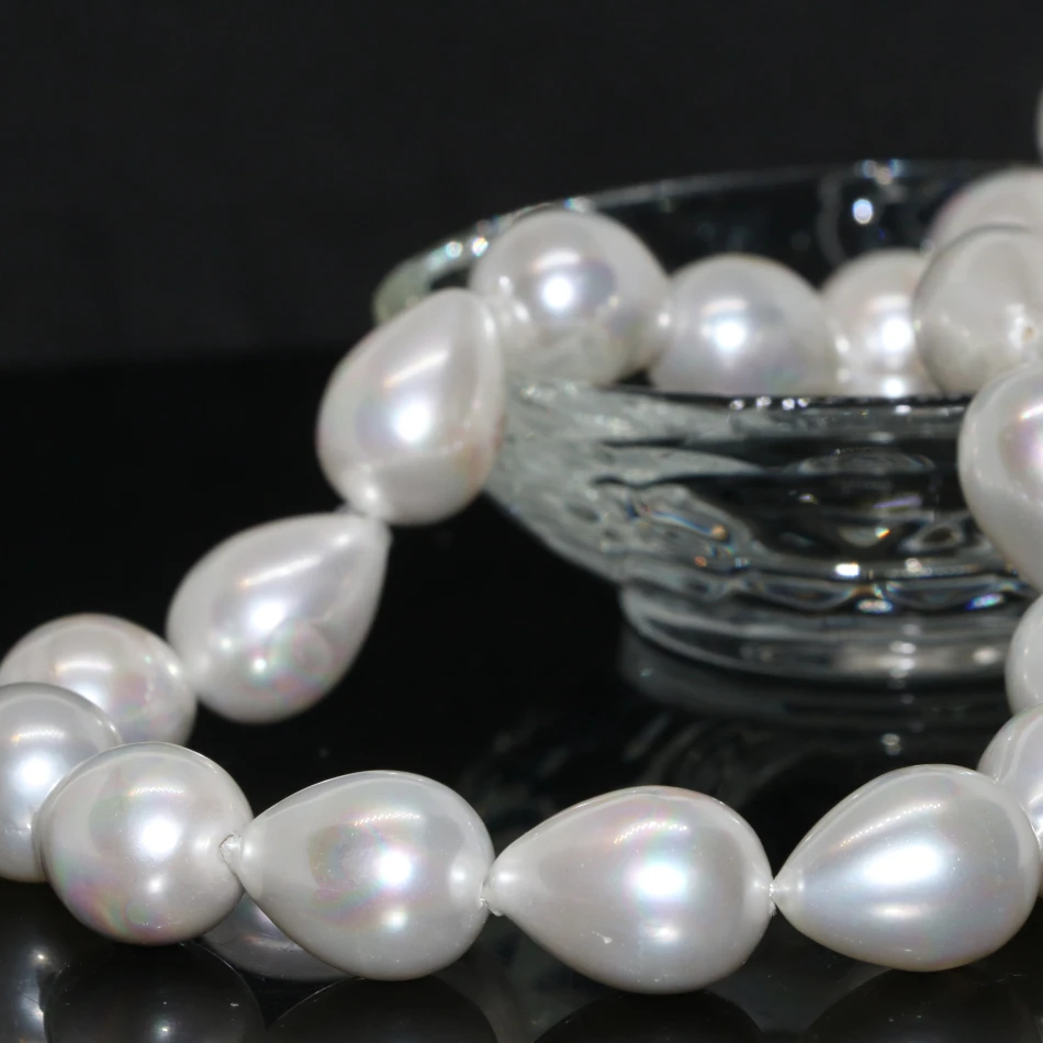 Wholesale Price White Natural Shell Pearl Teardrop Waterdrop 14*18mm Women Ht Sale Loose Beads Jewelry Making 15inch B2265
Wholesale Price White Natural Shell Pearl Teardrop Waterdrop 14*18mm Women Ht Sale Loose Beads Jewelry Making 15inch B2265