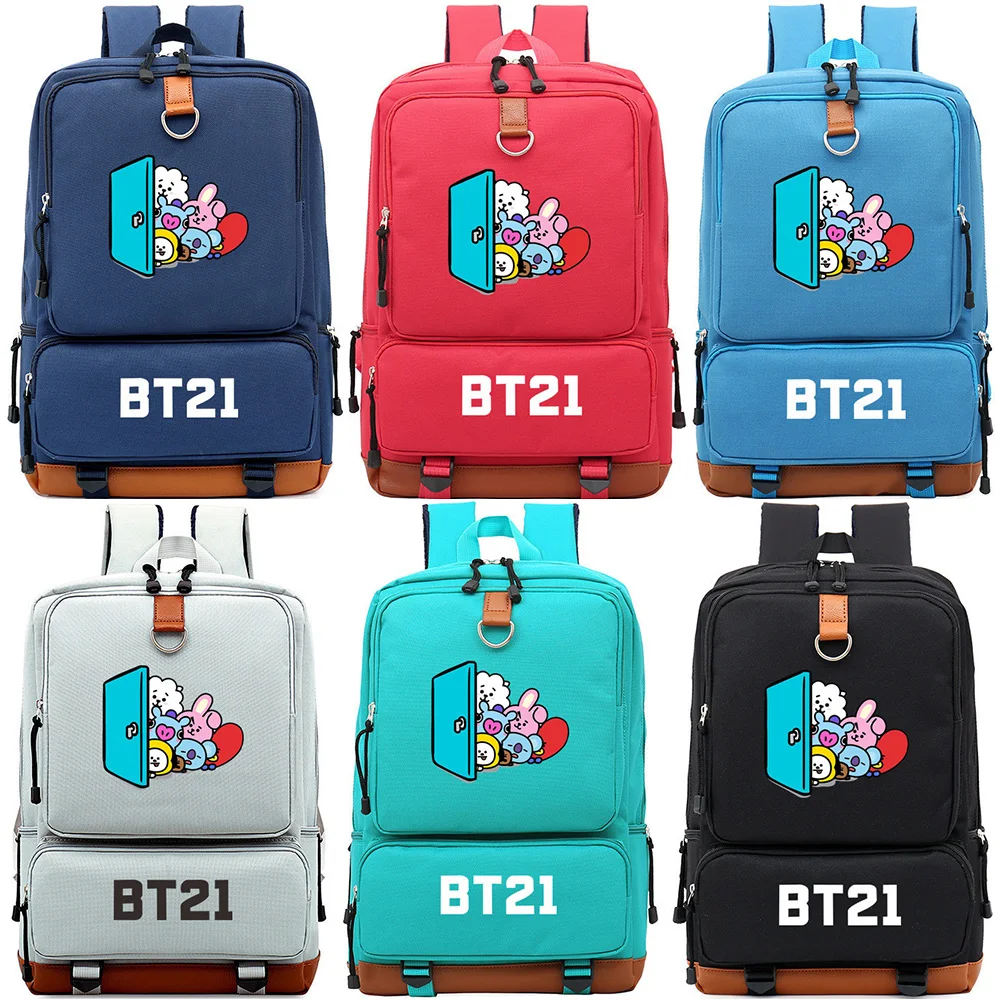 KPOP Cartoon Colorful Pig Rabbit Boy Girl Children School bag Women Bagpack Teenagers Schoolbags Canvas Men Student Backpack
KPOP Cartoon Colorful Pig Rabbit Boy Girl Children School bag Women Bagpack Teenagers Schoolbags Canvas Men Student Backpack