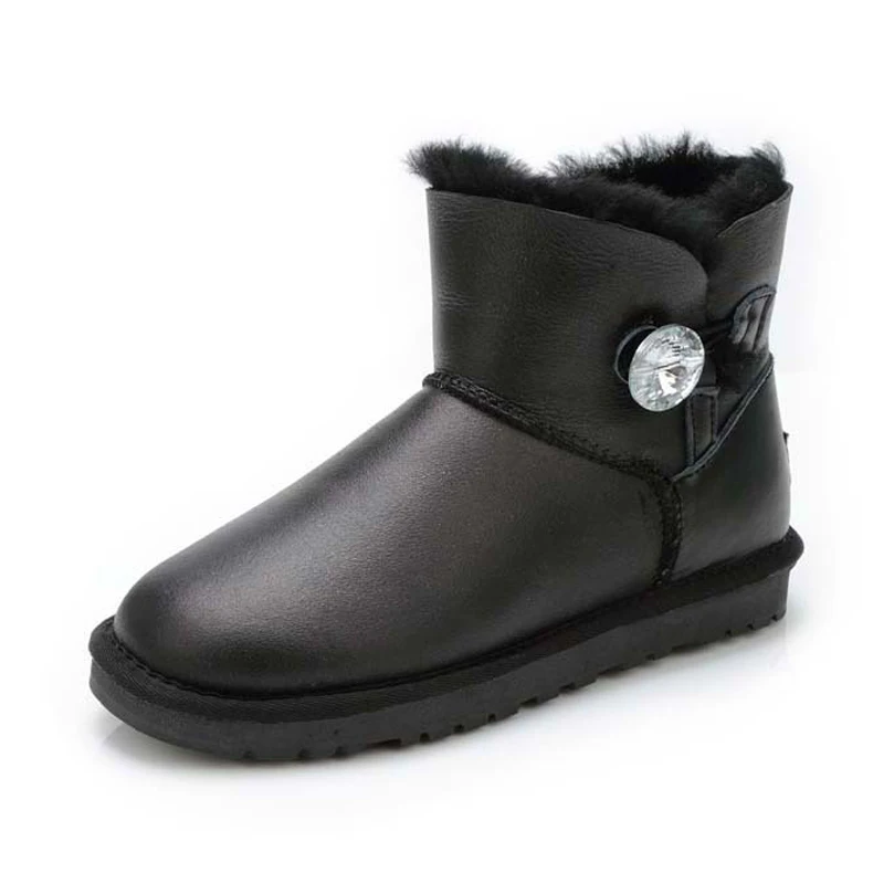 2019 Top Quality 100% Genuine Sheepskin Leather Winter Boots Waterproof Women Snow Boots Natural Fur Women Fashion ankle boots 
2019 Top Quality 100% Genuine Sheepskin Leather Winter Boots Waterproof Women Snow Boots Natural Fur Women Fashion ankle boots