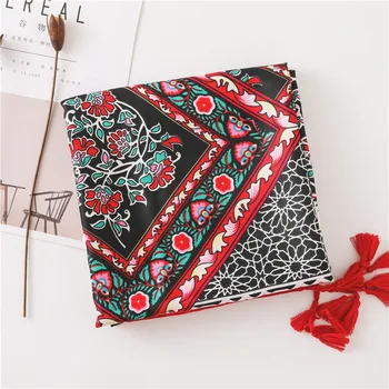 KYQIAO women hijab scarf female autumn spring long bohemian ethnic red print neck scarf muffler wraps shawl
KYQIAO women hijab scarf female autumn spring long bohemian ethnic red print neck scarf muffler wraps shawl