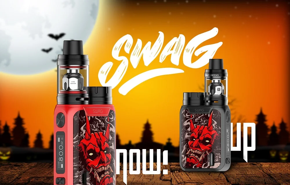 Vaporesso Swag Vape Kit 18650 Box Mod With NRG Tank 3.5ML GT Core