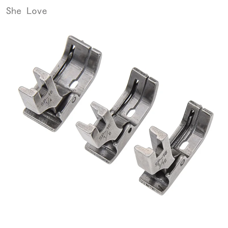 She Love 3pcs DIY Sew Tools Industrial Sewing Machine Presser Feet SP-18 Supplies Handcrafts
She Love 3pcs DIY Sew Tools Industrial Sewing Machine Presser Feet SP-18 Supplies Handcrafts