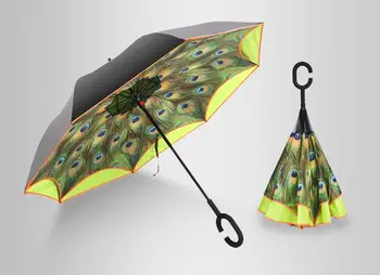 2017 Windproof Reverse Folding Double Layer Inverted Chuva Umbrella Self Stand Inside Out Rain Protection C-Hook Hands B STYLE
2017 Windproof Reverse Folding Double Layer Inverted Chuva Umbrella Self Stand Inside Out Rain Protection C-Hook Hands B STYLE