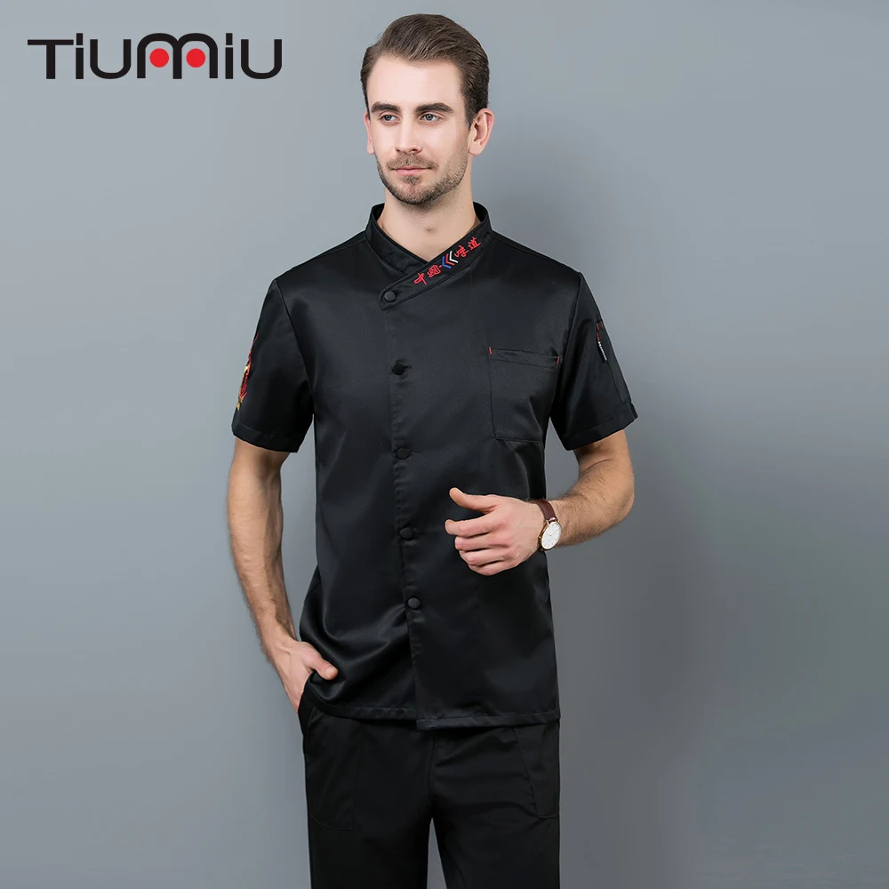 2019 Men Women Chef Uniform Cooker Jacket Unisex Single-breasted Chef Waiter Shirt Hotel Dining Hall Work Clothes Sushi Costume
2019 Men Women Chef Uniform Cooker Jacket Unisex Single-breasted Chef Waiter Shirt Hotel Dining Hall Work Clothes Sushi Costume