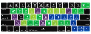 for Apple Final Cut Pro X Shortcut English Keyboard Cover Skin for Touch Bar Macbook New Pro 13" A1706 15" A1707 With Touch Bar
for Apple Final Cut Pro X Shortcut English Keyboard Cover Skin for Touch Bar Macbook New Pro 13" A1706 15" A1707 With Touch Bar