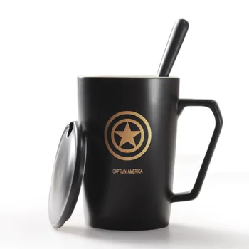 Marvel Superhero Superman Spider man Batman Hulk Captain America Iron Man Thor Ceramic Mug Pottery Coffee Milk Handgrip Lid
Marvel Superhero Superman Spider man Batman Hulk Captain America Iron Man Thor Ceramic Mug Pottery Coffee Milk Handgrip Lid