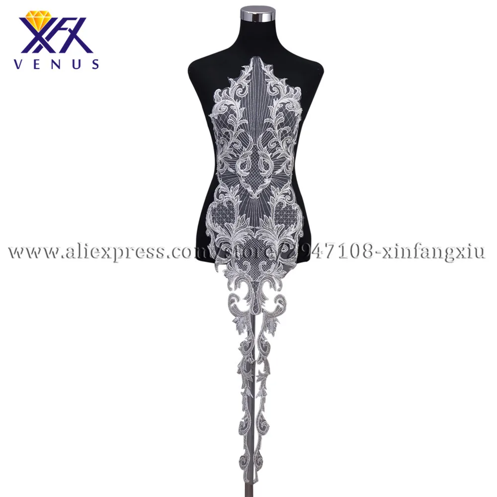 XINGFANGXIU Rhinestones crystal bodice applique Decorative Patches Bridal Long Trim Patch for wedding Dress
XINGFANGXIU Rhinestones crystal bodice applique Decorative Patches Bridal Long Trim Patch for wedding Dress