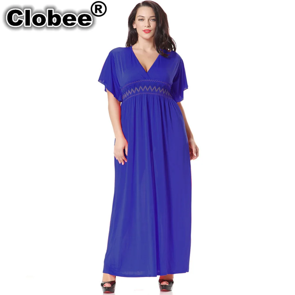 Clobee 5XL Plus Size Bohemian Dresses Summer Ukraine Women Maxi Long Dress Big Large Size Women Vestidos Beach Summer Dress 6XL
Clobee 5XL Plus Size Bohemian Dresses Summer Ukraine Women Maxi Long Dress Big Large Size Women Vestidos Beach Summer Dress 6XL