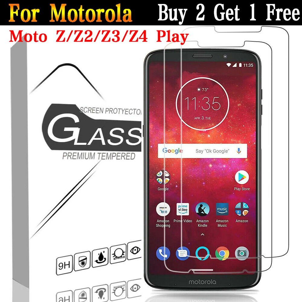 2 Pcs 9H Clear Tempered Glass Screen Protector For Motorola Moto Z4 Play / Z3 Play / Z2 Play / Z2 Force / Z Play / Z Force / Z
2 Pcs 9H Clear Tempered Glass Screen Protector For Motorola Moto Z4 Play / Z3 Play / Z2 Play / Z2 Force / Z Play / Z Force / Z