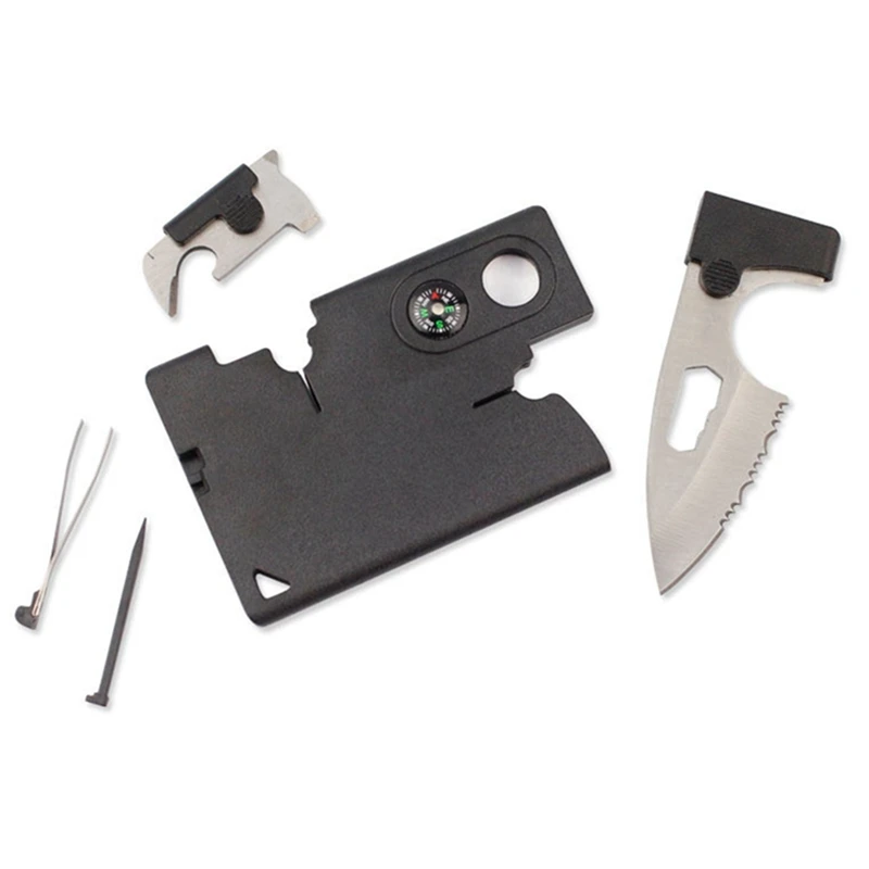 Logic Credit Card Companion with Lens/Compass Survival Tool EDC Pocket Knife Military Molle Multitools
Logic Credit Card Companion with Lens/Compass Survival Tool EDC Pocket Knife Military Molle Multitools